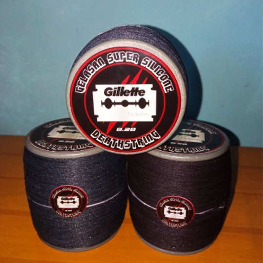 0.22 1600 yard Senar Gelasan Layangan Turnamen CAP SILET Tajam Tidak Mudah Luntur Warna Jenis : Boni