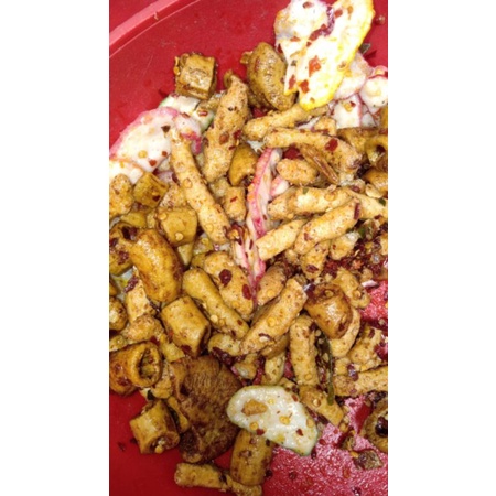 

snack pedas mix /550 gram