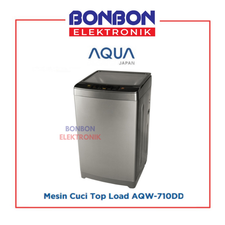 AQUA Mesin Cuci Top Loading 7KG AQW-710DD / AQW 710 DD