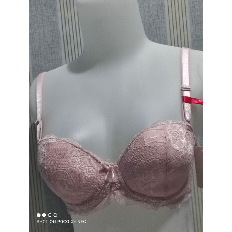 SORELLA BRA HALF CUP (S10- 27427B) SIZE 34B CUT LABEL ORI