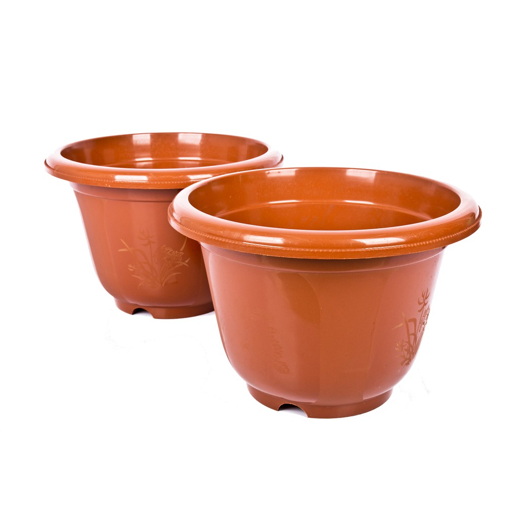 Jual Pot Bunga Jasmin 50 cm (Coklat) pot bunga hias plastik kecil ...