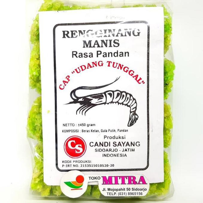 

Kualitas Terbaik] Cap Udang Tunggal Rengginang Rasa Pandan 450Gr | Mentah Khas Madura
