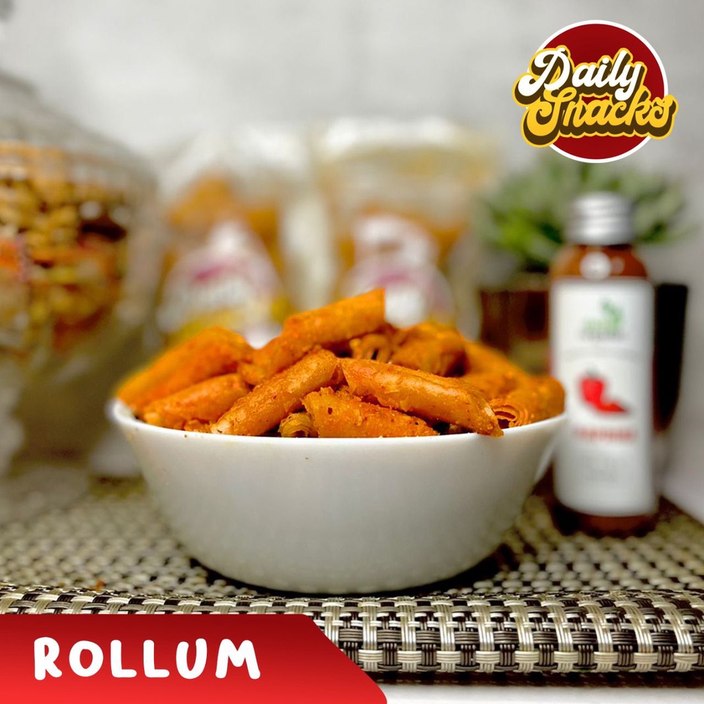 Keripik Kering Pedas Rollum By Daily Snack