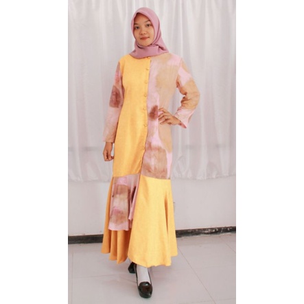 gamis Aestetick Produk Ecoprint