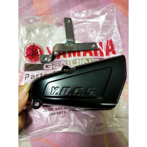 cover duck byson bison original baru set breket/ cover mesin YRCS cb gl mp jasptyle rxking set breket cover-cover yrcs + breket