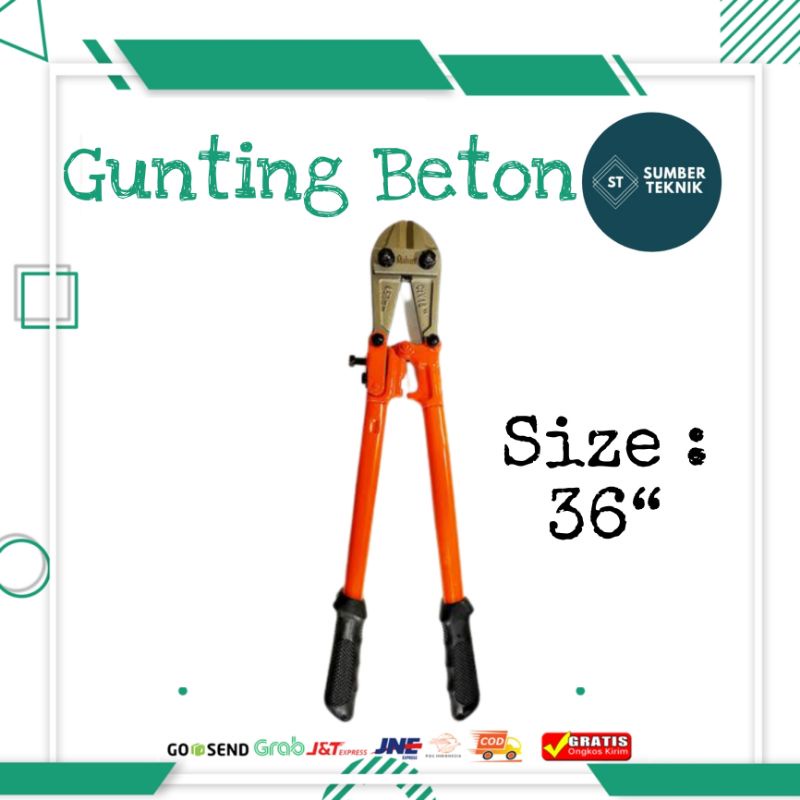 

VENUS Gunting Beton Besi Rantai 36 Inch 900 mm Bolt Clipper Cutter