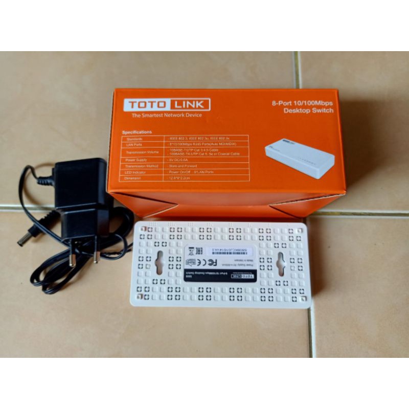 Switch Hub Totolink S808 10/100Mbps 8 port