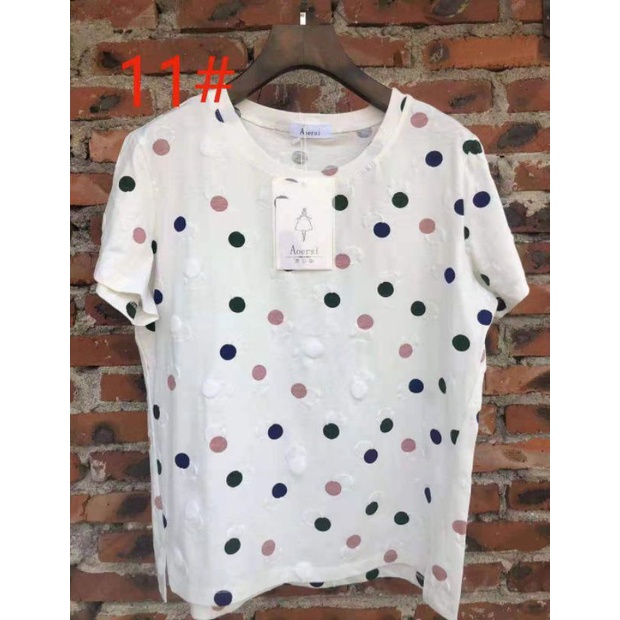 Baju Atasan Wanita Motif Polkadot