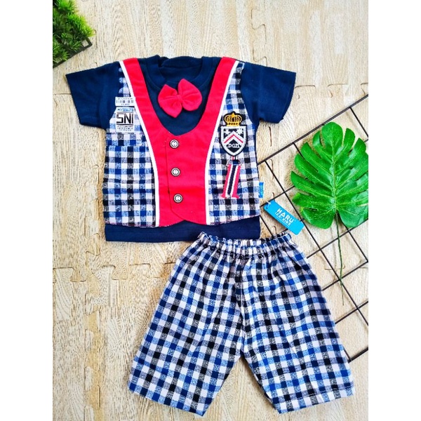 PREMIUM Baby tuxedo 0-18 bulan set tuxedo bayi baju kondangan celana PANJANG / SETELAN TUXEDO BAYI 0-18 bulan HOGWARTZ