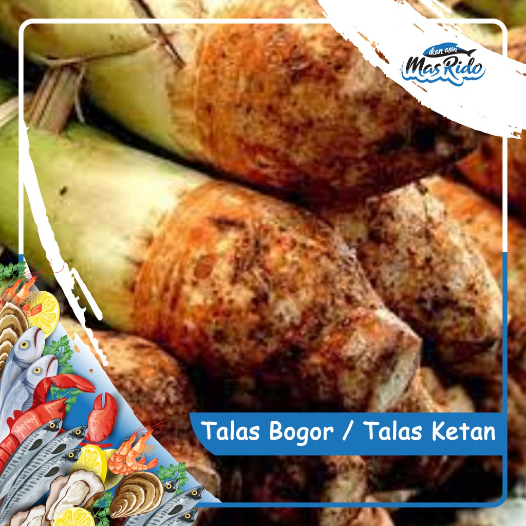 Jual TALAS BOGOR TALES MENTAH SEGAR SAYUR TALES FRESH KWALITAS SUPER HARGA MURAH UKURAN BESAR