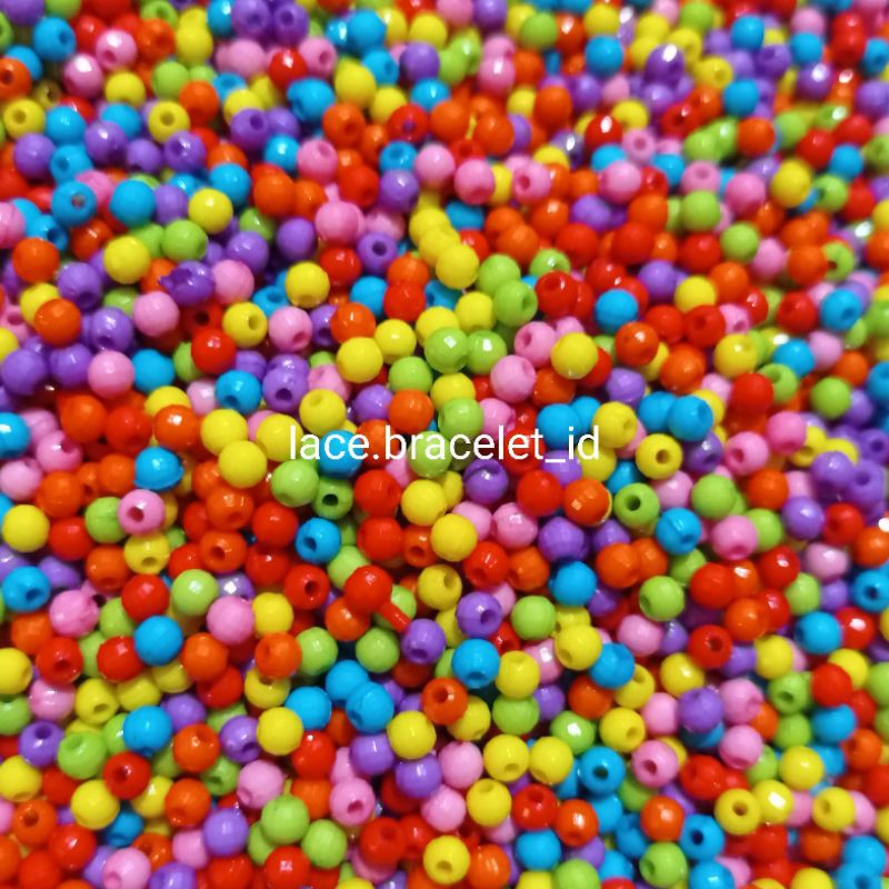 

mute warna KP MIX 10gram manikmanik gelang kalung aksesoris kerajinan tangan