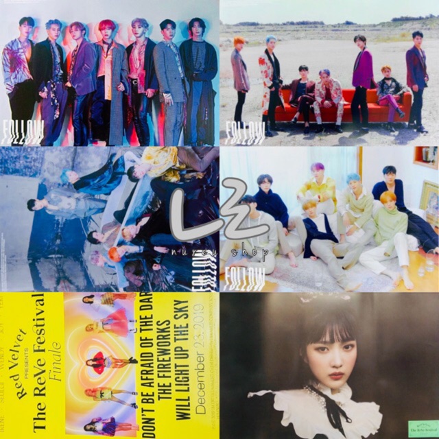 MONSTA X (Follow-Find You) / RED VELVET (The Reve Festival Finale) POSTER