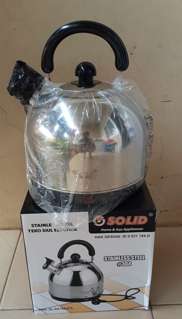 Solid Teko Listrik Bunyi Siul 7 Liter Sl-ak166-e7l Hi-lux Ceret Elektrik 7l Whistling Kettle