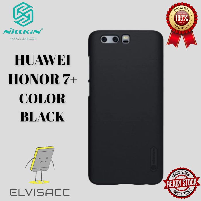 HUAWEI HONOR 7PLUS NILLKIN HARDCASE FROSTED SHIELD ORIGINAL COLOR BLACK