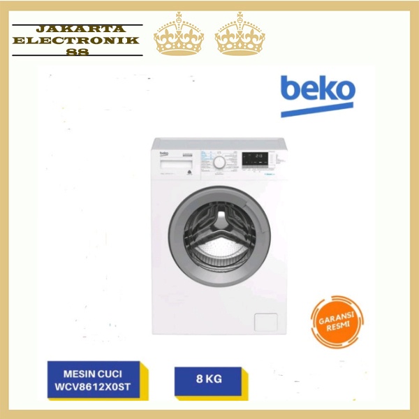 Mesin cuci front loading 8kg WCV8612
