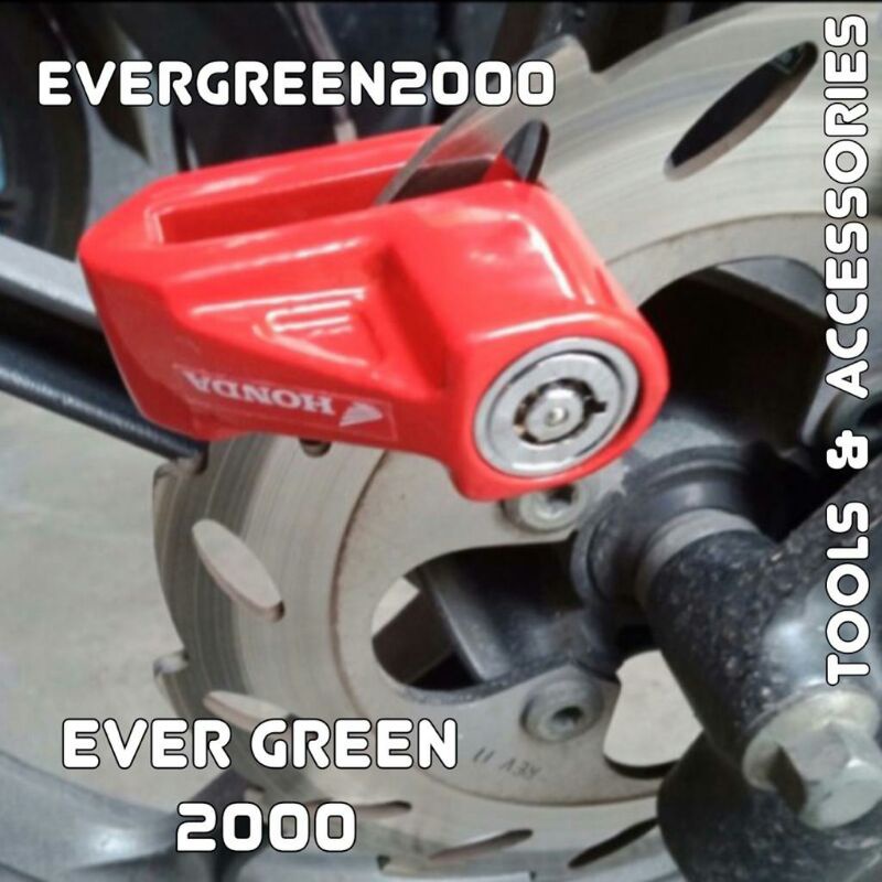 Kunci Gembok Cakram ORIGINAL GENUINE HONDA - Disc Brake Lock - Kunci Ganda alat pengaman Piringan Re