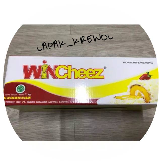 

Keju Wincheez 2kg Keju Cheddar