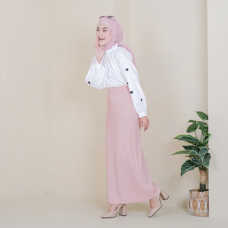 Freya Rok Span Rajut Premium