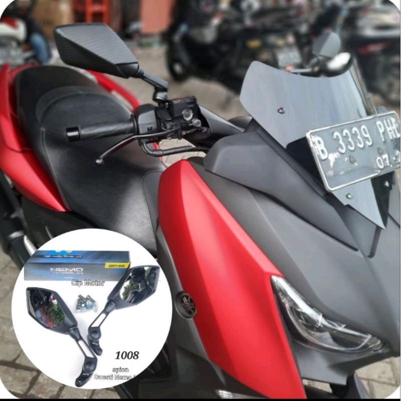 Spion Ducati Vario 160 Tangkai Pendek Spion Vario 160 Adv Pcx Nmax Aerox New Nmax