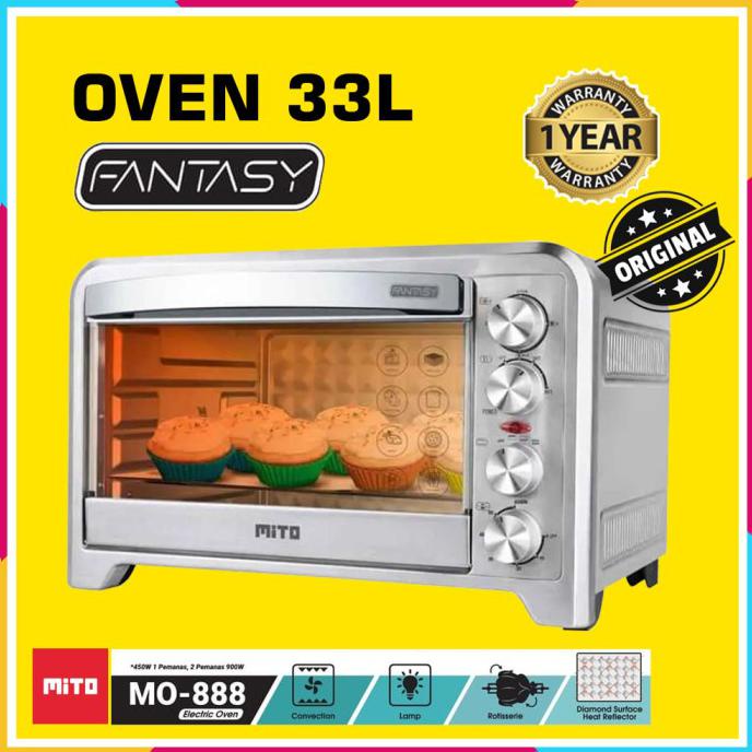 MITO MO-888 ELECTRIC OVEN 33 LITER FANTASY