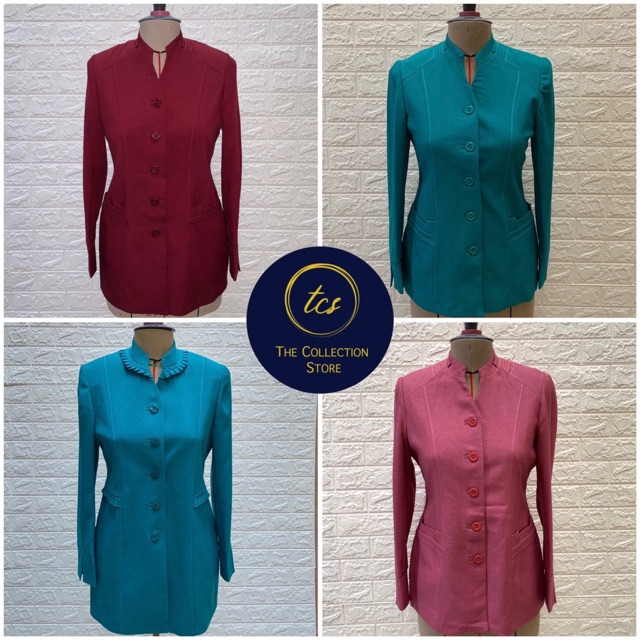 BLAZER WANITA FORMAL POLOS, Seragam Guru, Blazer Guru, Jas Guru Toska