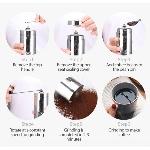 Handy Grinder Gilingan Kopi Manual Penggiling Kopi Portable Coffee