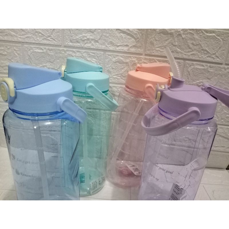 botol tritan 2 liter transparan/botol transparan/botol