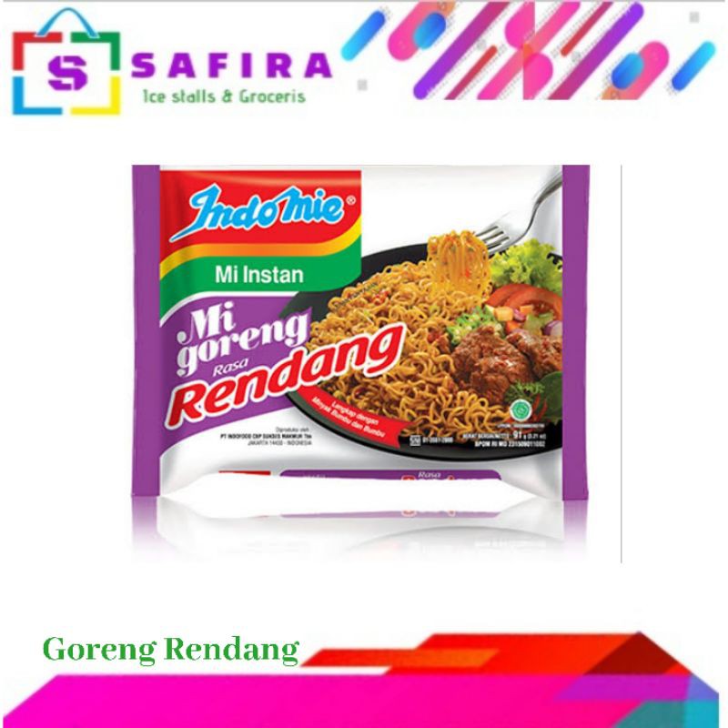 

Indomie Goreng Rendang
