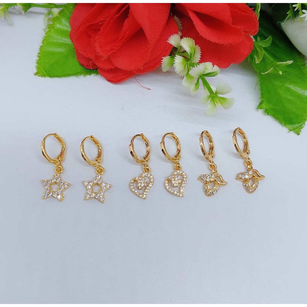 Anting xuping perhiasan A001-004