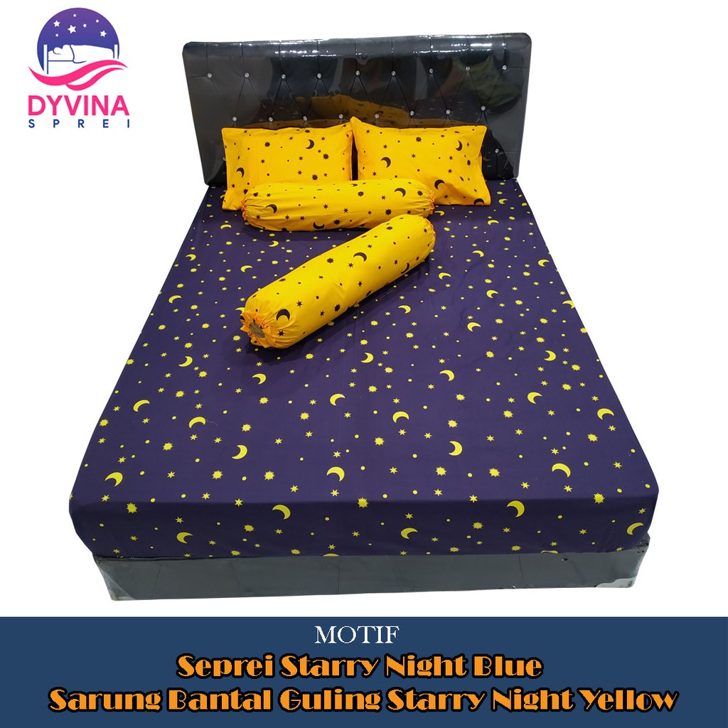 Sprei Set Microtex Tinggi 30 Cm free Karet Anti Geser - Collection A