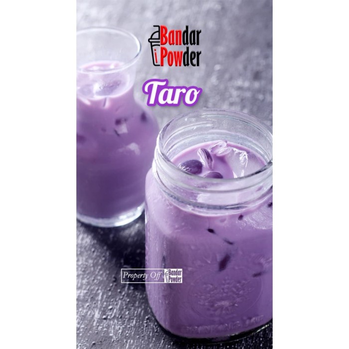 

Lainnya-Minuman-Bubuk- Taro Powder - Bubuk Minuman Ubi Ungu Bubble Drink Milkshake Ice Blend -Bubuk-