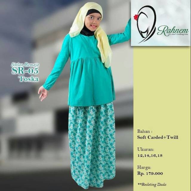 Setelan Rok Rahnem SR 05 Tosca 18
