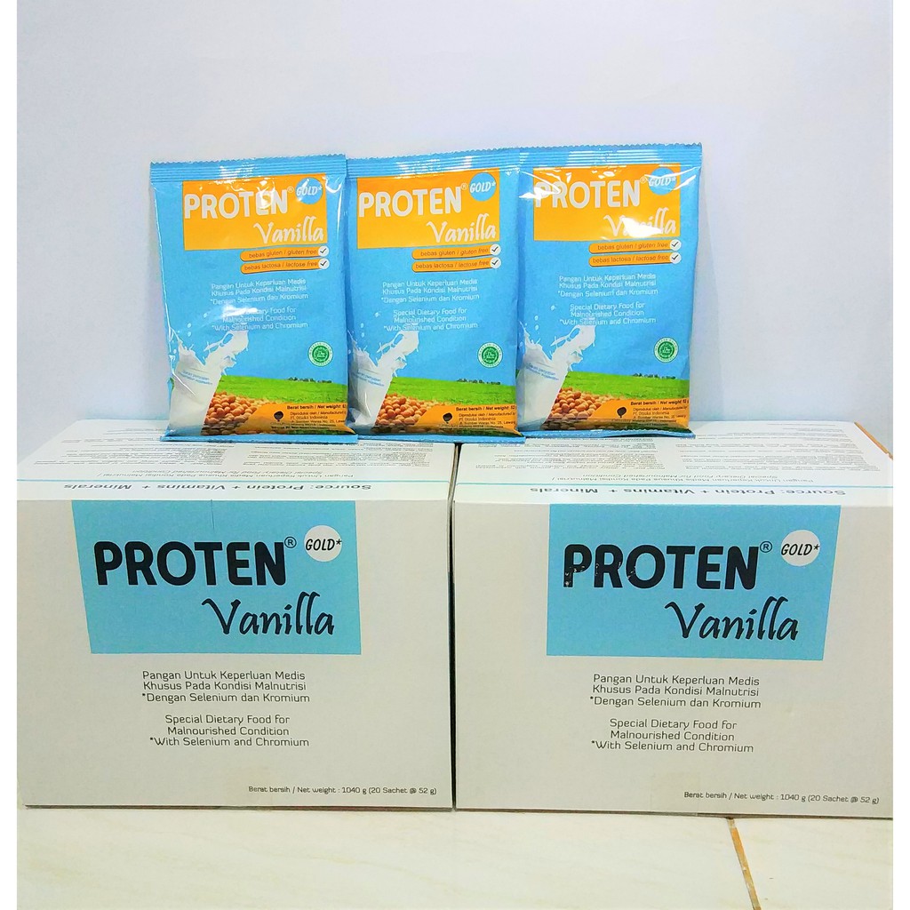 

PROTEN GOLD SUSU KEDELAI TINGGI PROTEIN UNTUK GIZI KURANG DAN BURUK