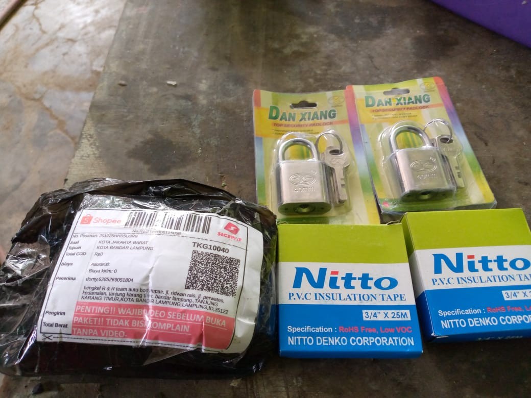 Gembok 40 Mm Pintu Pagar Rumah Kamar Toko Gerbang 40mm Leher Pendek Serba Guna Serbaguna