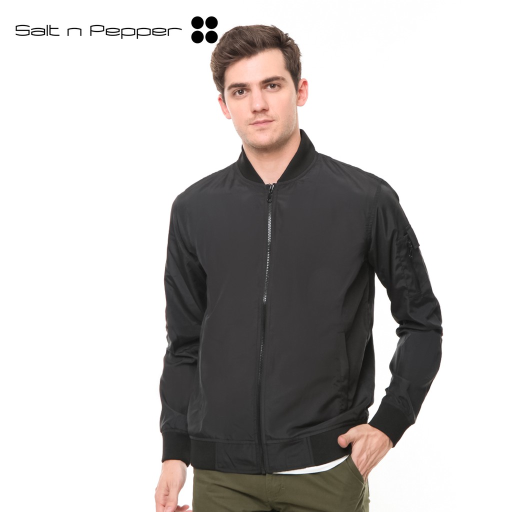 Salt n Pepper Jaket Pria SNP 002 - Black