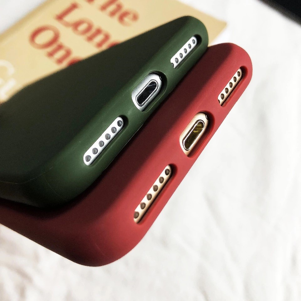 Silicone Case iPhone (Seri 3) Silicone Casing iPhone Case Silikon Iphone Polos Soft Case Iphone