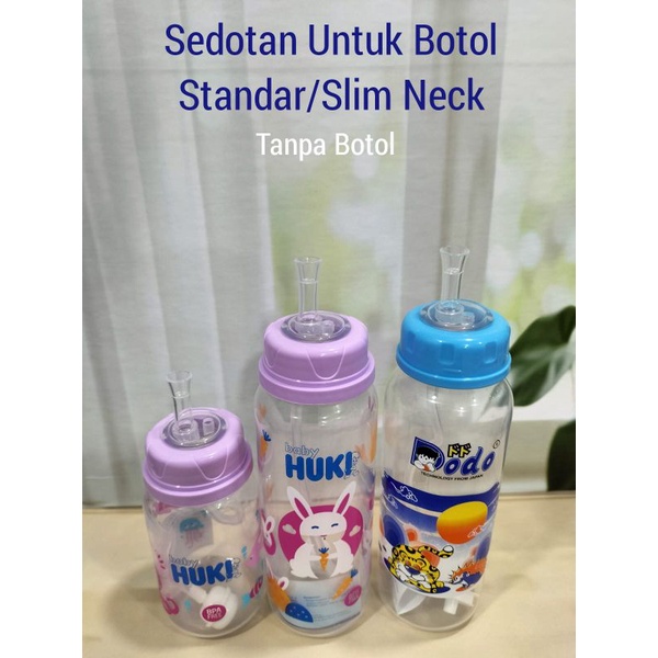 Sedotan Untuk Botol Standar(Tanpa Botol) BPA Free/Bisa botol 240ml/120Ml