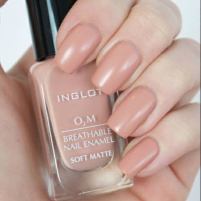  Inglot  Soft Matte no 503 Kutek Halal  O2M Breathable Nail 