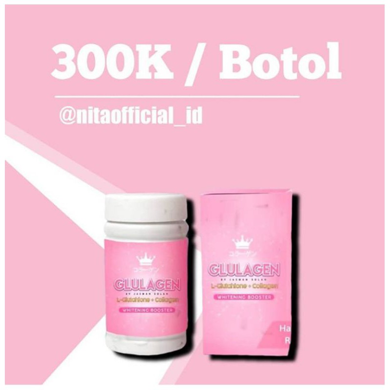 GLULAGEN  PEMUTIH BADAN KOREA ORIGINAL BY JASMAN SOLAH