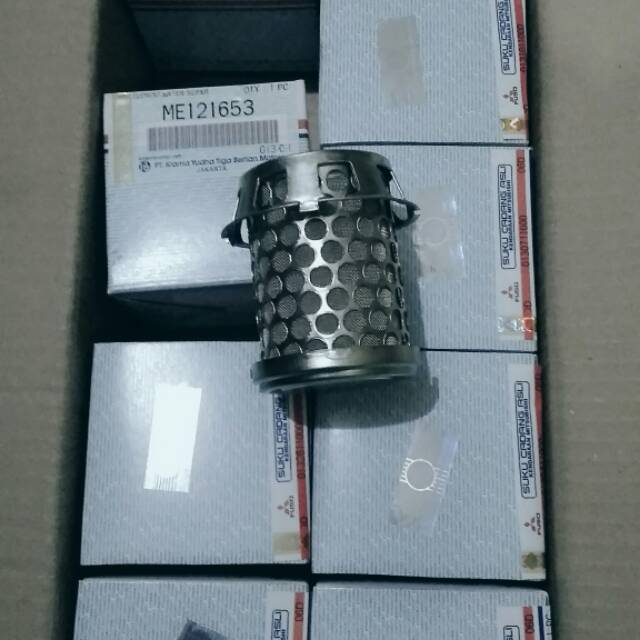 Filter saringan solar bawah canter original