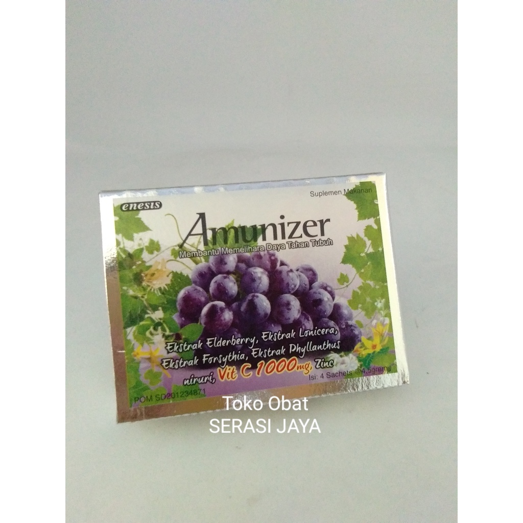 Amunizer 1000mg Vitamin C Suplemen Kesehatan & Stamina Tubuh