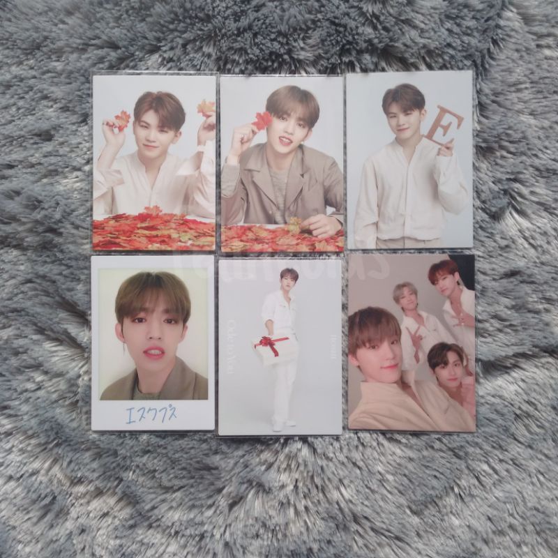 TC OTY Ode To You Japan S.Coups Hoshi Woozi Seventeen SVT Trading Card Choi Seungcheol Kwon Soonyoun