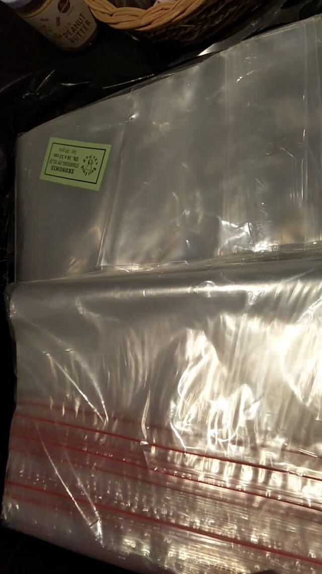 [50 Pcs] Standing Pouch Plastik Pp Klip Ekonomis - Zipper Lock Seal - Packaging Kemasan Makanan