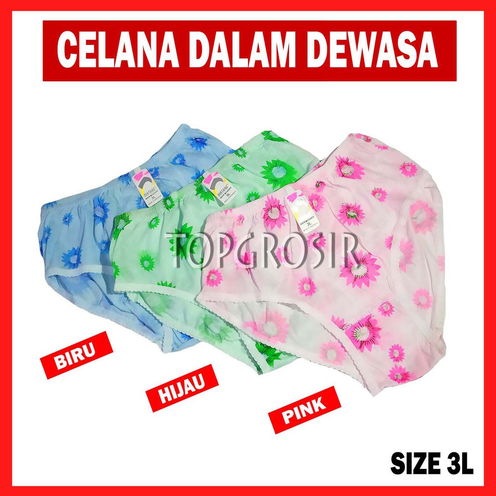 TGS CELANA DALAM WANITA MERK BINTANG BERKUALITAS X0256A