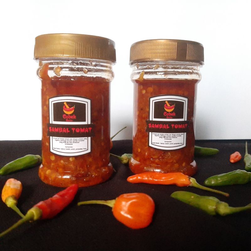 

Sambal Tomat Kemasan khas Cobek Bubu - 150ml