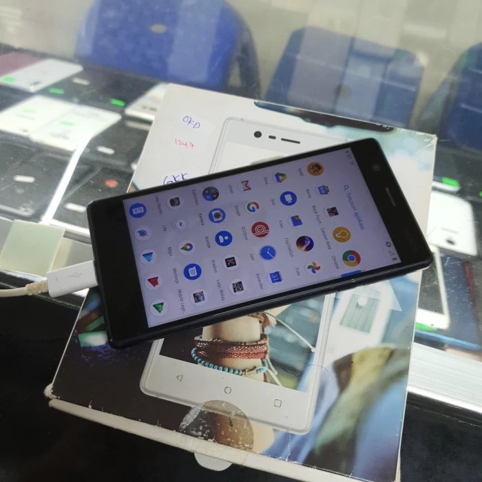 hp Nokia 3 2/16GB fullset oem udah nfc