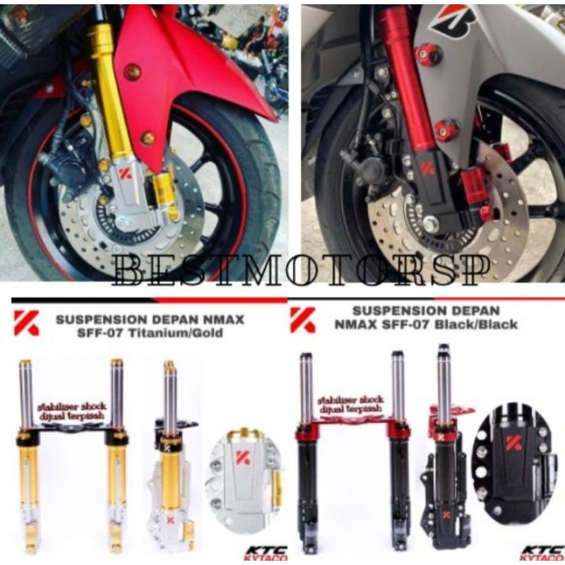 SHOCK DEPAN SUSPENSION DEPAN NMAX OLD NMAX NEW KTC KYTACO ORIGINAL