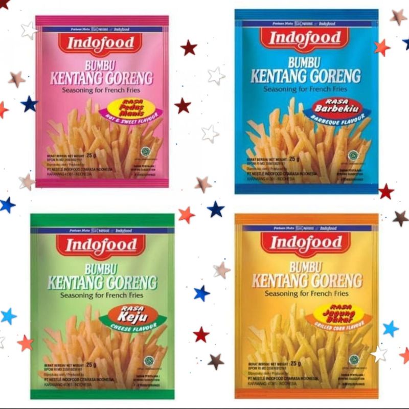 

INDOFOOD BUMBU KENTANG GORENG 25 GR