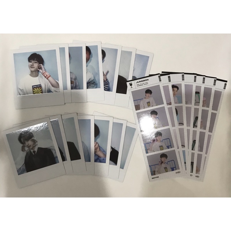 [Ready Stock] Official Enhypen Ggu Ggu Package 2022 Jungwon Heeseung Jay Jake Ni-ki Niki Pola 4 Cuts PC Photocard