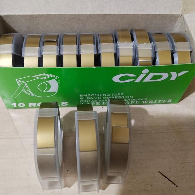 

Obral Belanja Cidy Emboss Label Tape